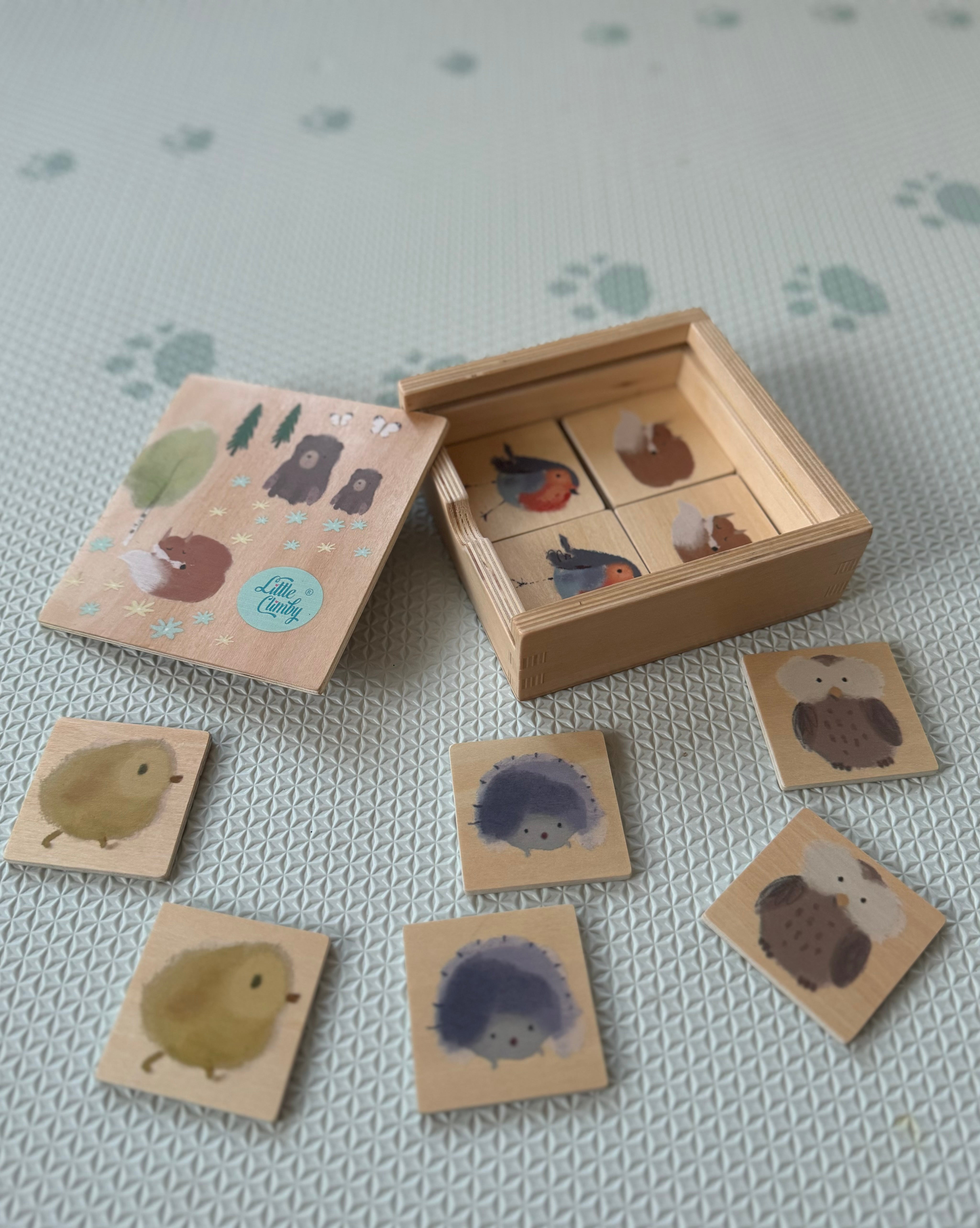 Memory game - The animals in the Tiny Forest. NEW!